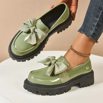 Valentina Chunky Bow Loafer