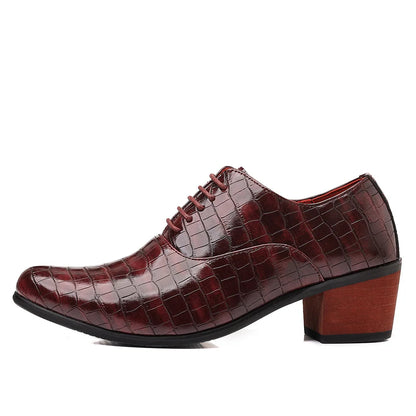Delacroix Croc-Grain Shoes