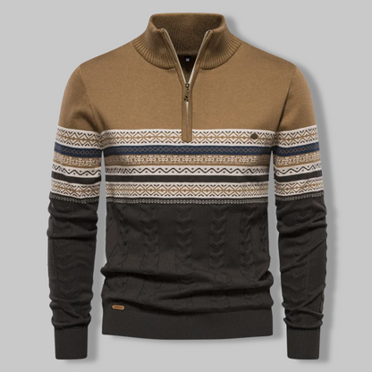 Alpine Fair Quarter-Zip Sweater