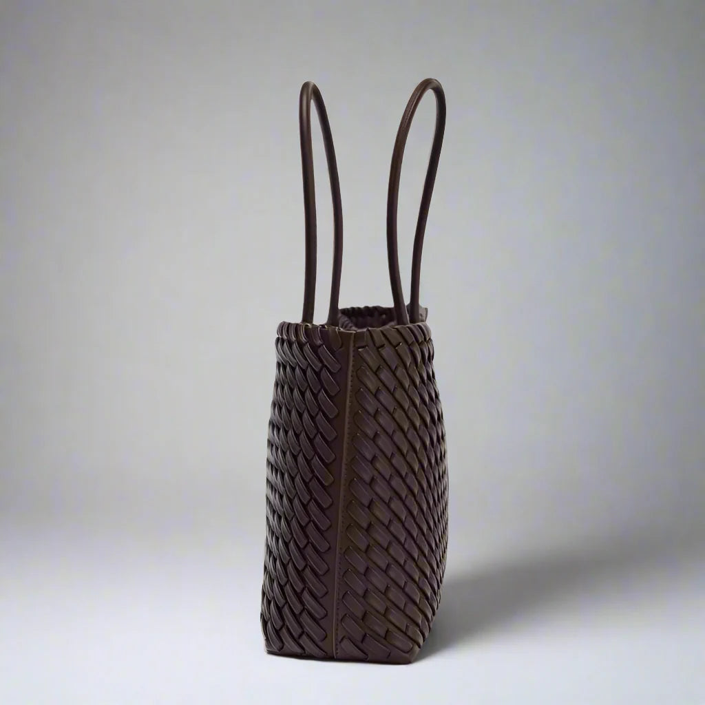 Arvella Woven Leather Handbag