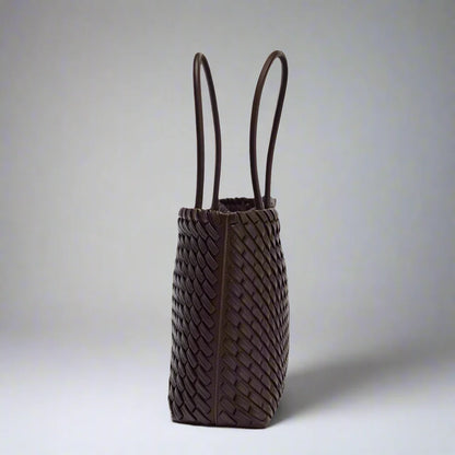 Arvella Woven Leather Handbag