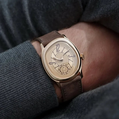 The Halden Curved Dial Timepiece