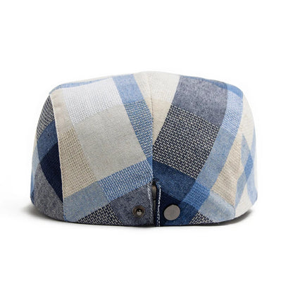 Kensington Patchwork Flat Cap