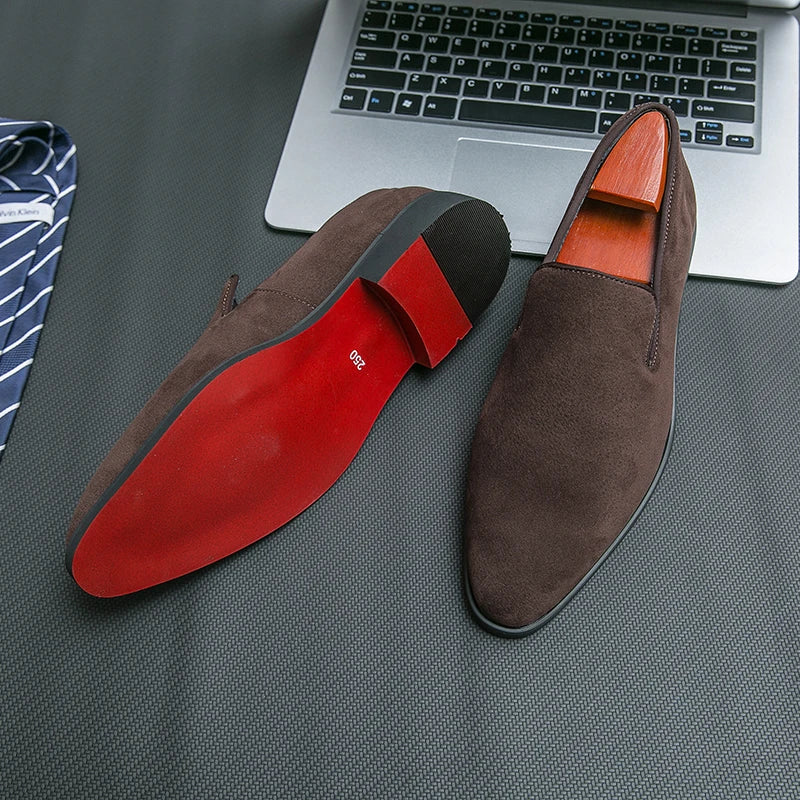 Giordano Velvet Loafers