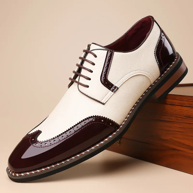 Spectator Wingtip Oxford Shoes