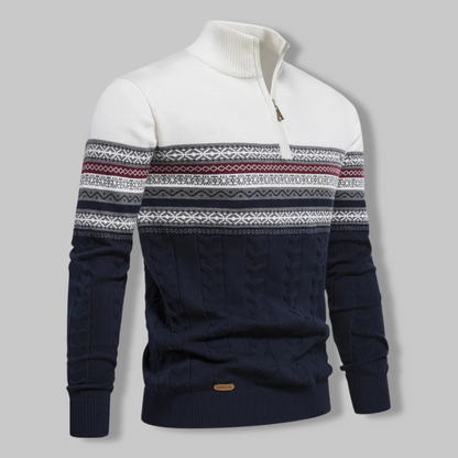 Alpine Fair Quarter-Zip Sweater