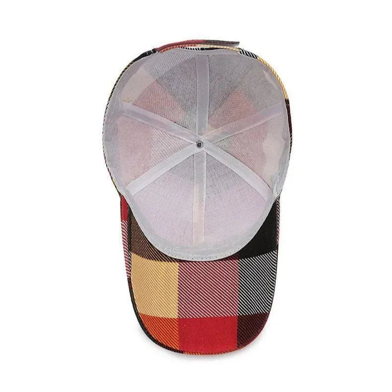 Monarch Plaid Signature Cap