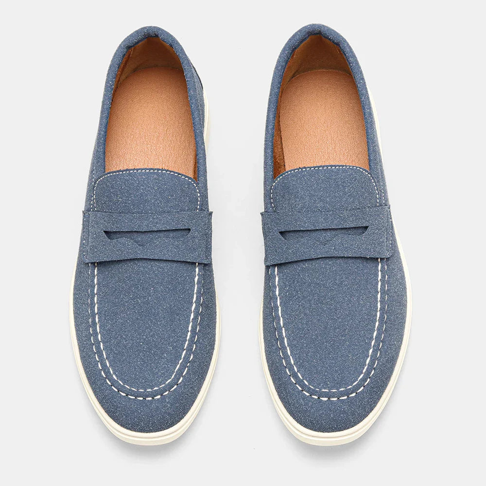 Portofino Suede Penny Loafer