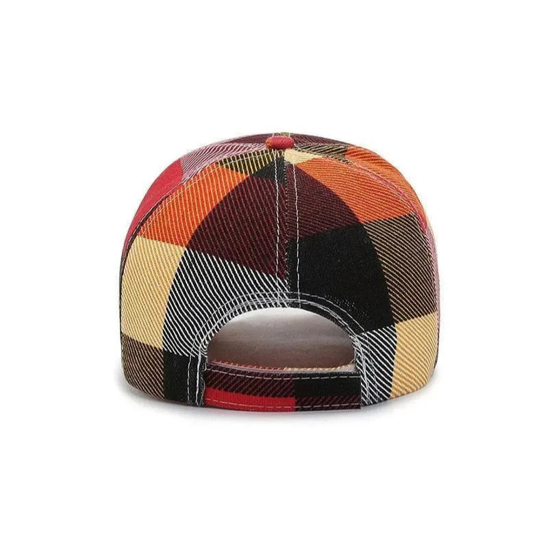 Monarch Plaid Signature Cap
