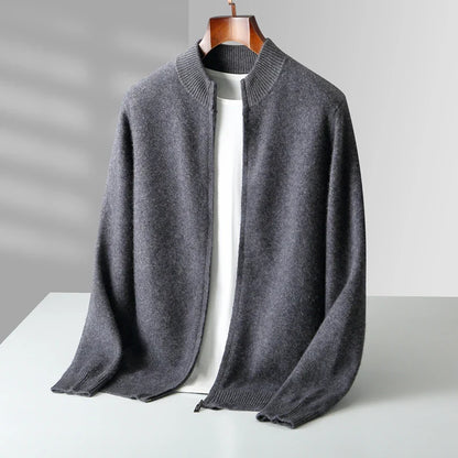 Monarch Full-Zip Cashmere Jacket