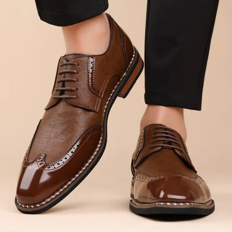 Spectator Wingtip Oxford Shoes