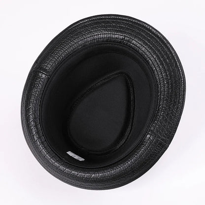 Heritage Leather Trilby Hat