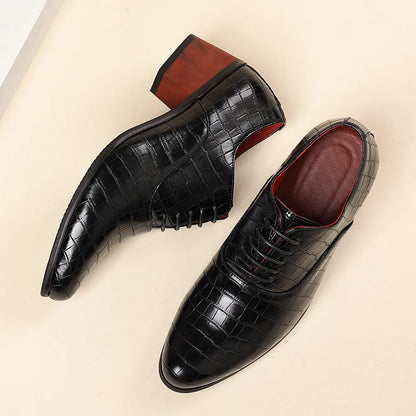Delacroix Croc-Grain Shoes