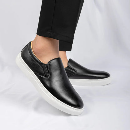 Italian Nappa Leather Platform Loafer