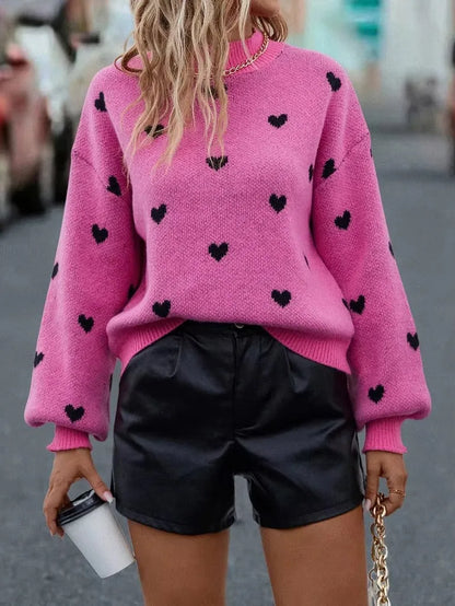 Amorette Heart Sweater