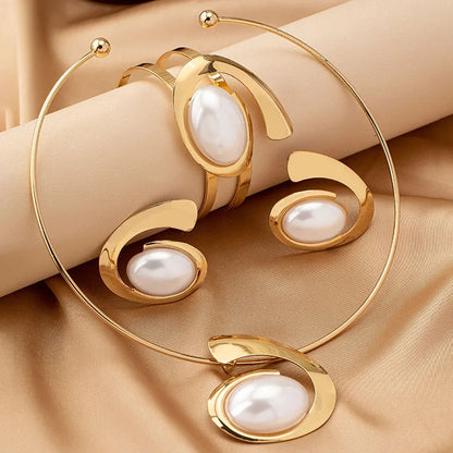 Eclipse Cabochon Jewelry Set