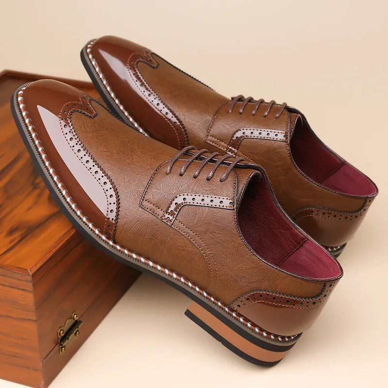 Spectator Wingtip Oxford Shoes