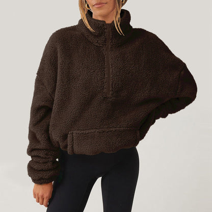 Butter Soft Teddy Cropped Sweater