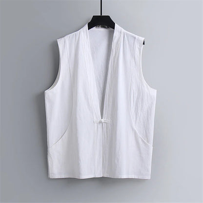 Haori Linen Vest