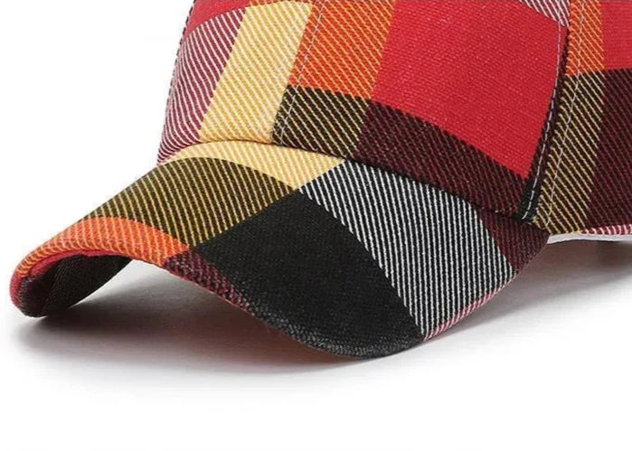 Monarch Plaid Signature Cap