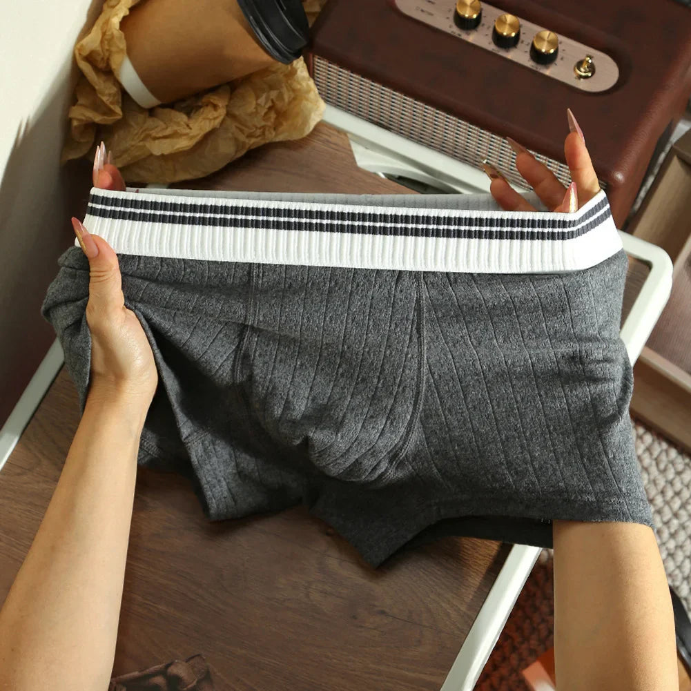 Signature Striped Waistband Trunk Set