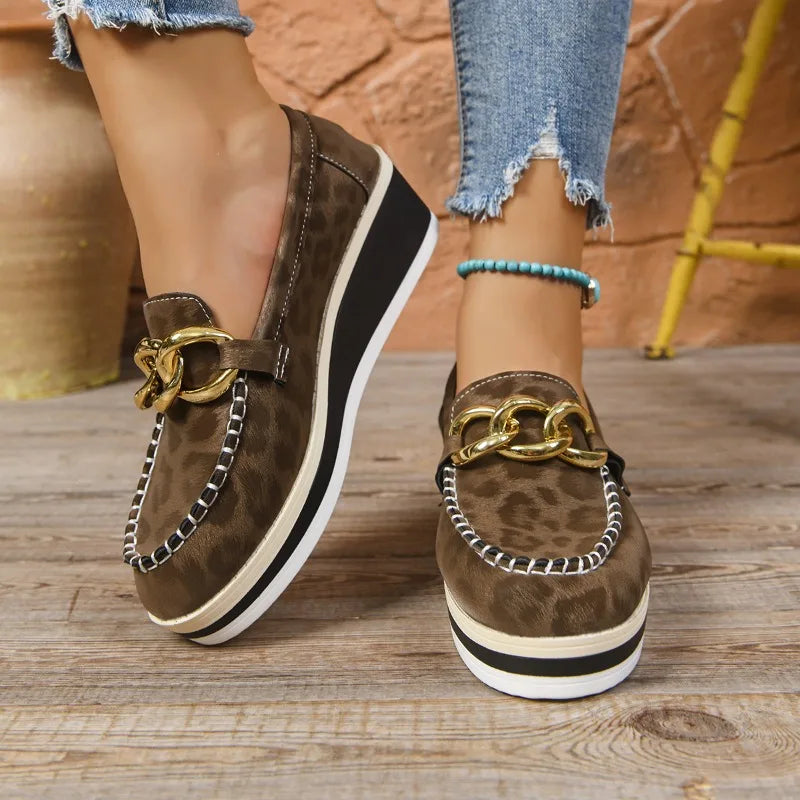 Chain-Link Platform Loafer