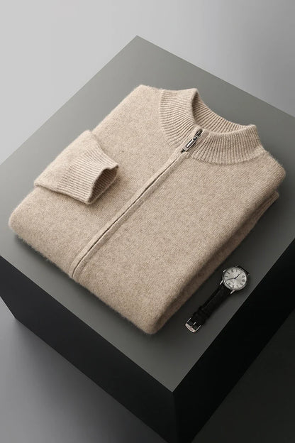 Monarch Full-Zip Cashmere Jacket