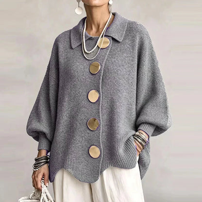 Mocha Medallion Cardigan