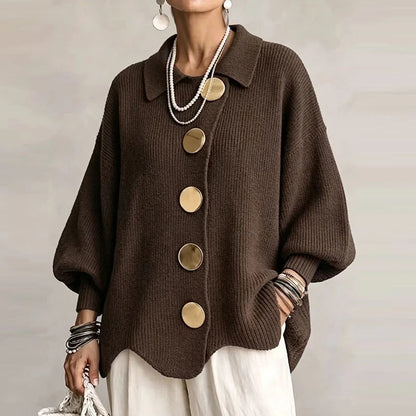 Mocha Medallion Cardigan