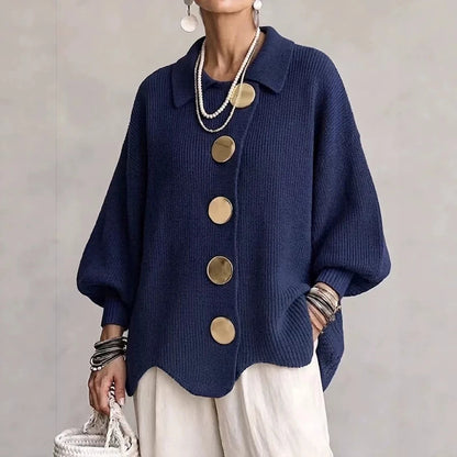 Mocha Medallion Cardigan