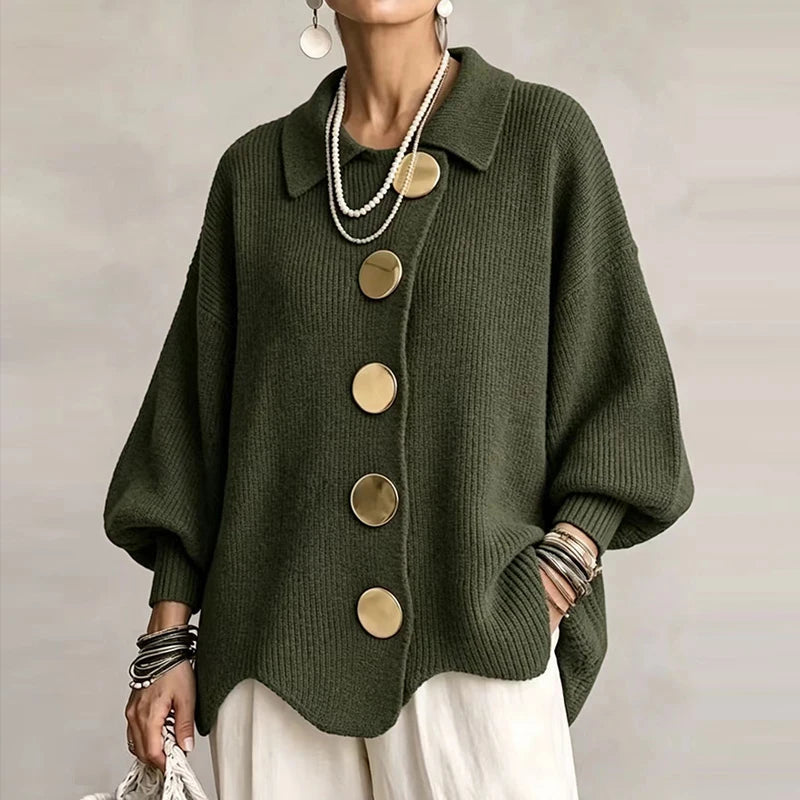 Mocha Medallion Cardigan