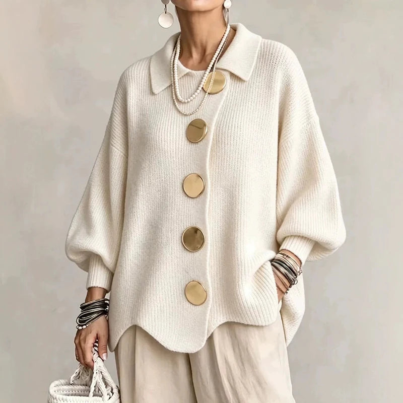 Mocha Medallion Cardigan