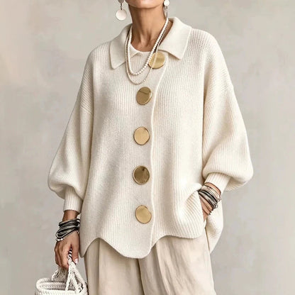 Mocha Medallion Cardigan