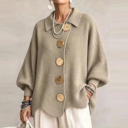Mocha Medallion Cardigan
