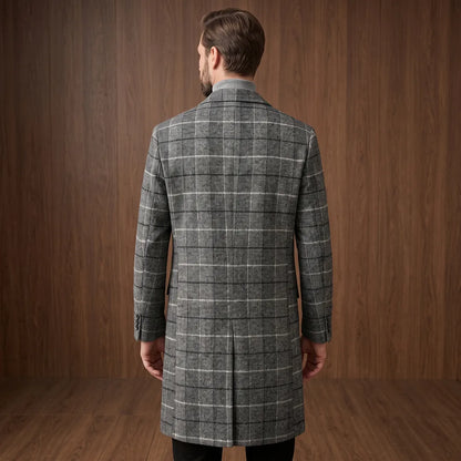 Wexford Windowpane Overcoat