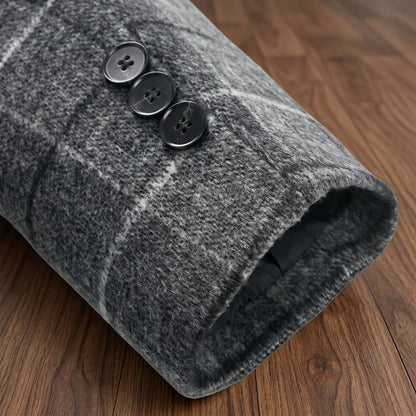Wexford Windowpane Overcoat