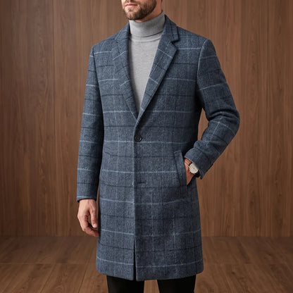Wexford Windowpane Overcoat