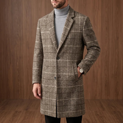Wexford Windowpane Overcoat
