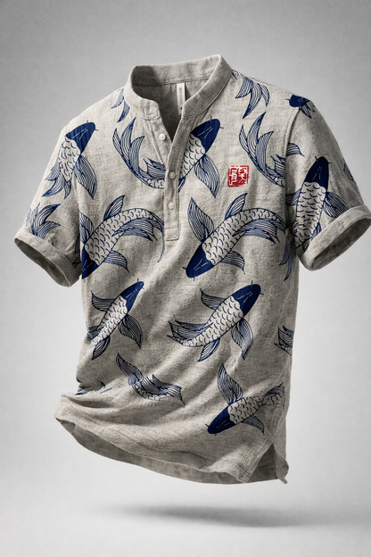 Hakone Print Shirt