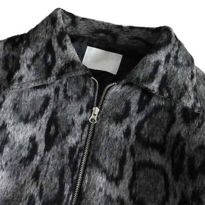 Shadow Leopard Bomber Jacket