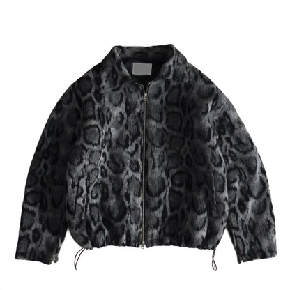 Shadow Leopard Bomber Jacket