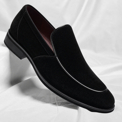 Cavallo Suede Apron-Toe Loafers