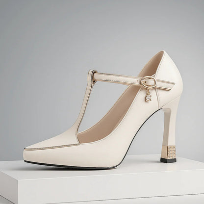 Duchess Emblem Platform Heel