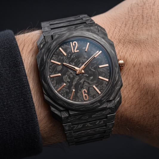 Onyx Forged-Carbon Watch
