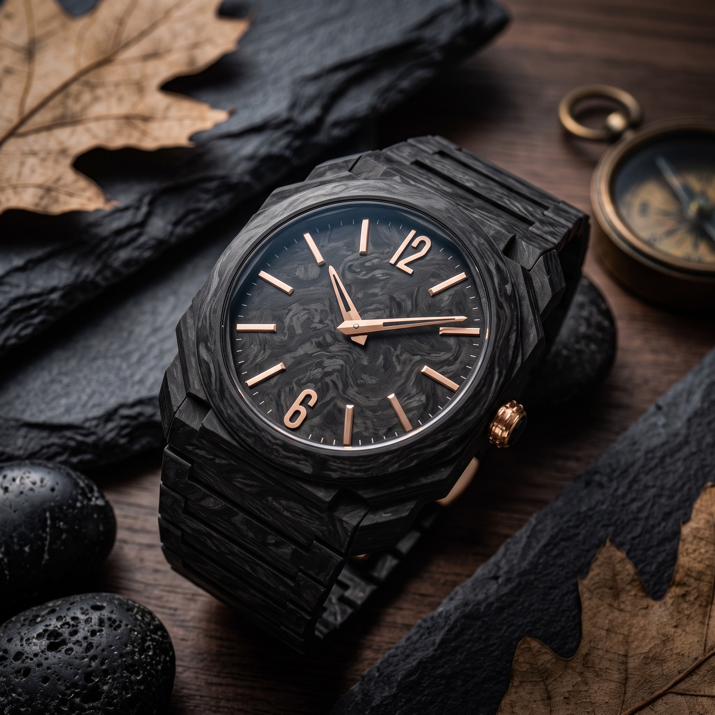 Onyx Forged-Carbon Watch