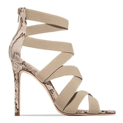 Serpentine Cage Sandal