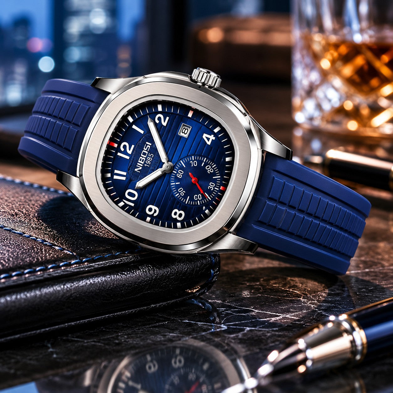 Emerson Steel Chronograph