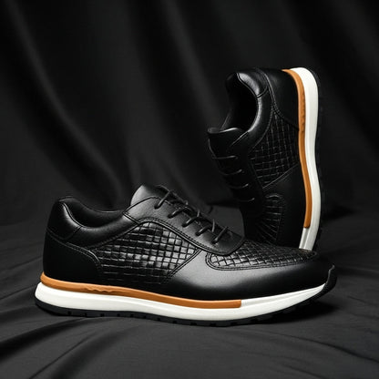 Intrecciato Genuine Leather Sneakers