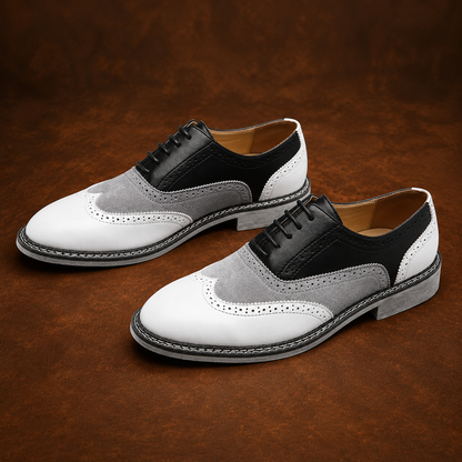 Ashworth Tri-Tone Wingtip Brogue