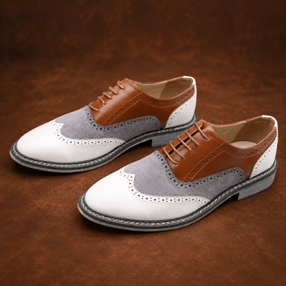 Ashworth Tri-Tone Wingtip Brogue